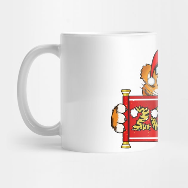 Tiger 2022 /New Year Cartoon tiger / Christmas 2022 by SafSafStore